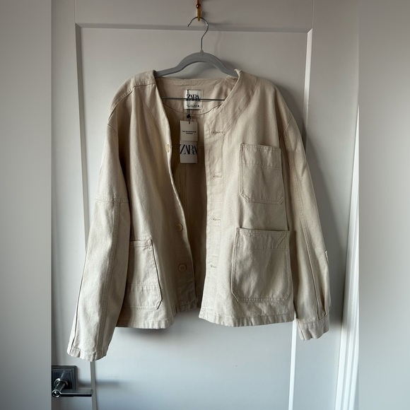 Zara OVERSHIRT WITH POCKETS NWT 1213/043/712 - Picture 1 of 15